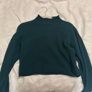Reformation Green Cashmere sweater size XS